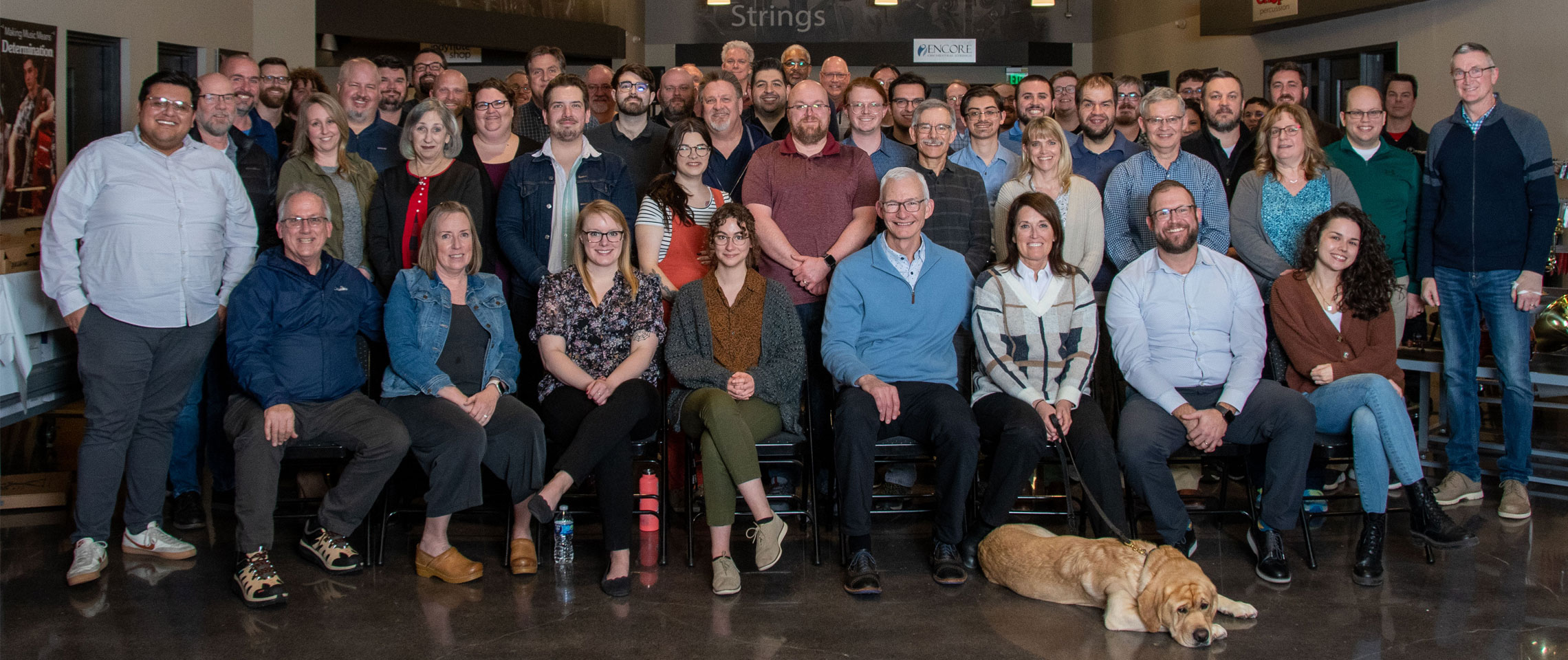 Paige's Music Staff Photo